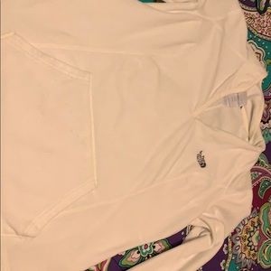 North Face sweater.